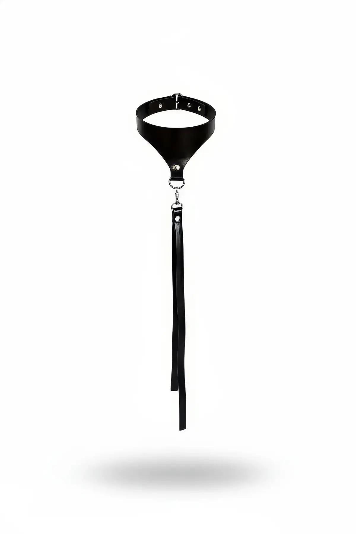 Siyah Choker Deri Uzun Detaylı Gerdanlık - APFT421