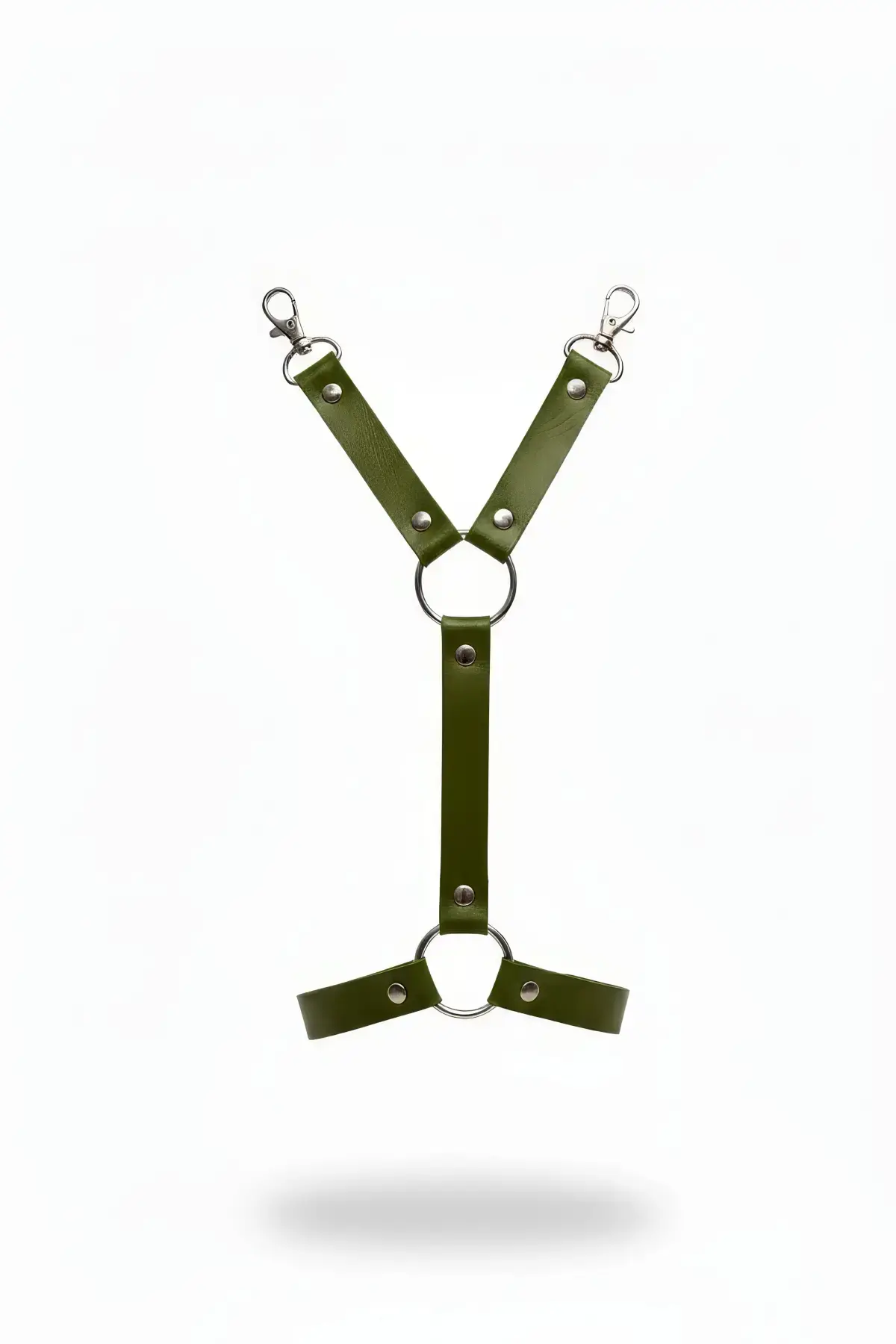 Haki Jartiyer Harness Klipsli Ayarlanabilir Bacak Aksesuarı - APFT962