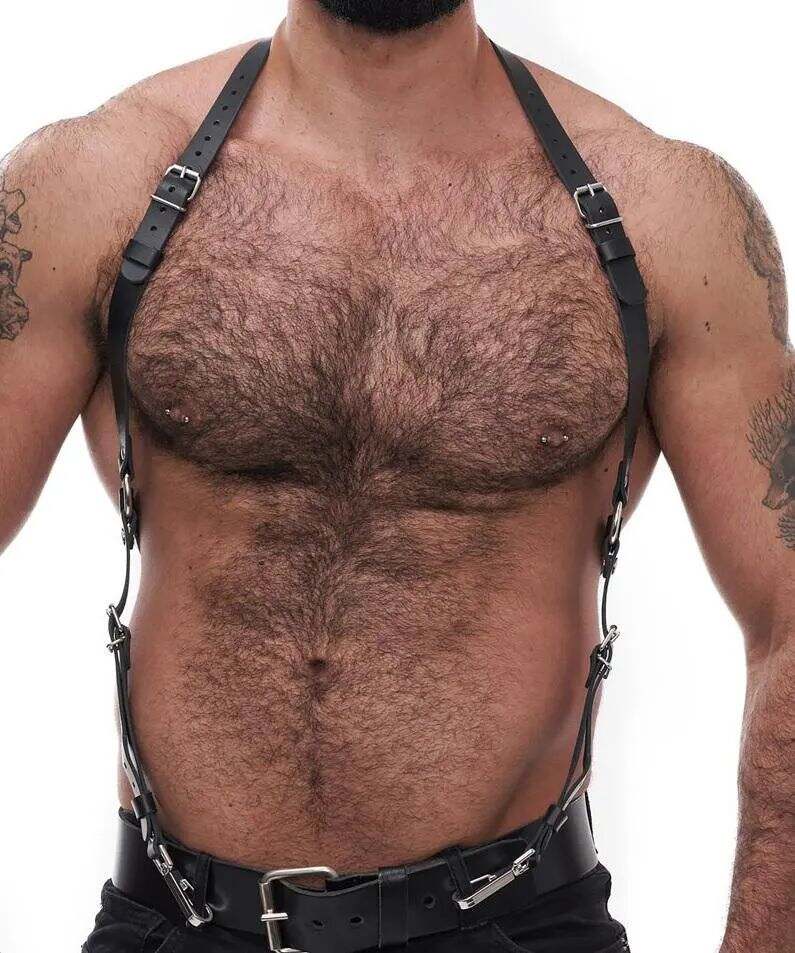 Erkek Deri Harness - APFTM222