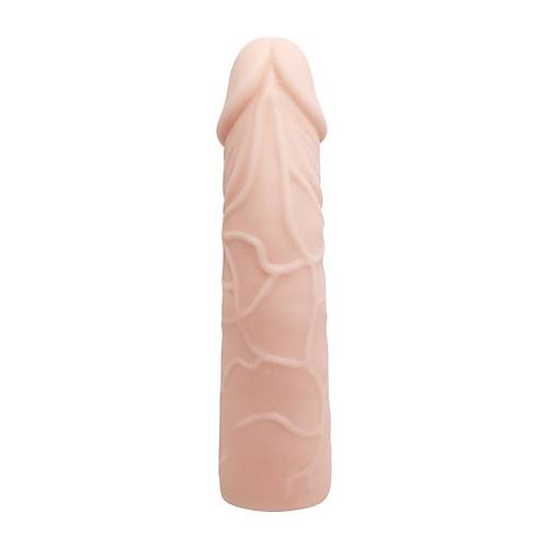 Big Men 6 CM Dolgulu Realistik Penis Kılıfı Uzatmalı