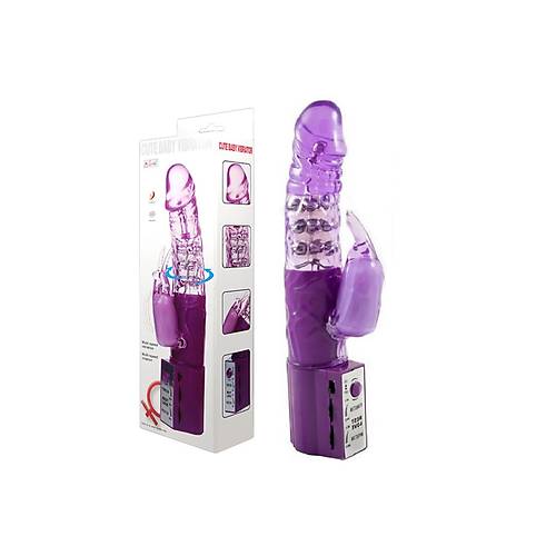 Güçlü Titreşimli Oynar Başlı Üst Düzey Teknolojik Vibratör Penis