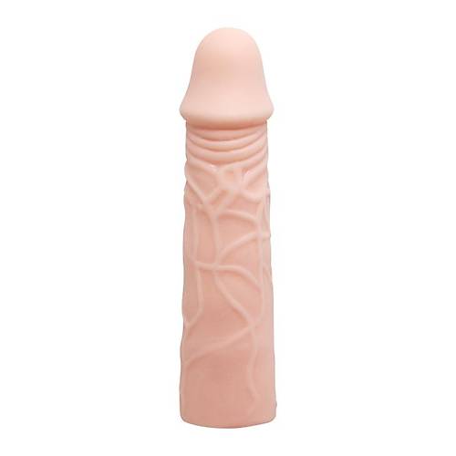 Big Men 6 CM Dolgulu Realistik Penis Kılıfı Uzatmalı