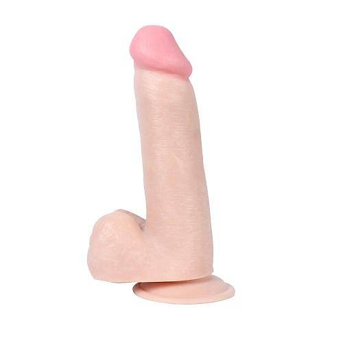 Strong 20 CM Süper Gerçekçi Vantuzlu Kalın Realistik Penis Dildo
