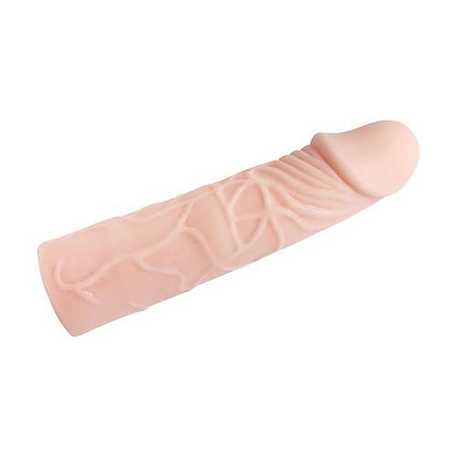 Big Men 6 CM Dolgulu Realistik Penis Kılıfı Uzatmalı