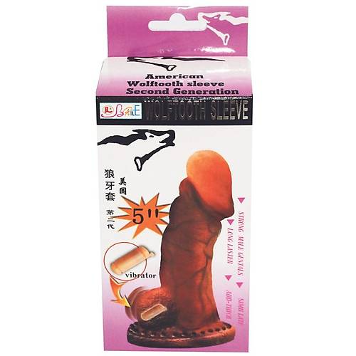 Ultra Realistik Kahverengi Dildo Penis Kılıfı
