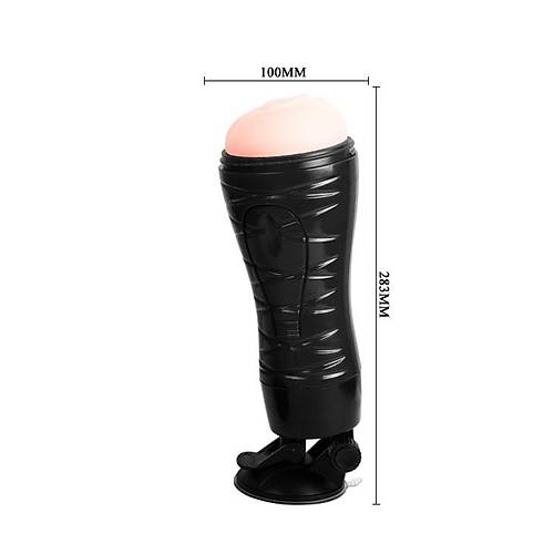 Flora Hands Free Vantuzlu Realistik Suni Vajina Erkek Mastürbatör