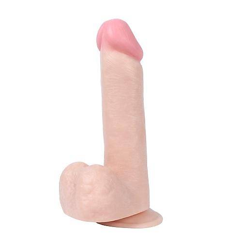 Strong 20 CM Süper Gerçekçi Vantuzlu Kalın Realistik Penis Dildo