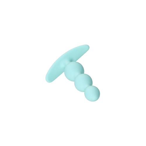 ToDo by Toyfa Üçlü Anal Plug, Silikon, nane, 10,5 cm, Ø 2,4 cm