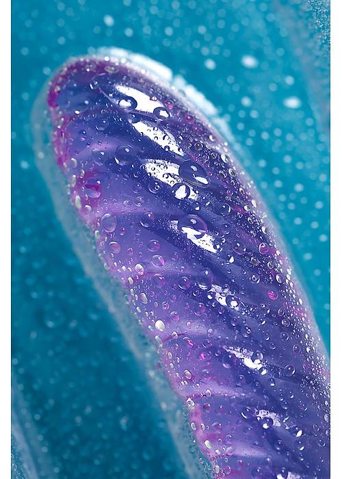 A-Toys by RED Çift Taraflı Jel Dildo Frica, TPE, mor, 23 cm