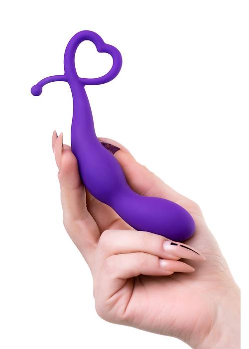 ToDo by Toyfa Wlap Anal Plug, silikon, mor, 16 cm, Ø 2,5 cm