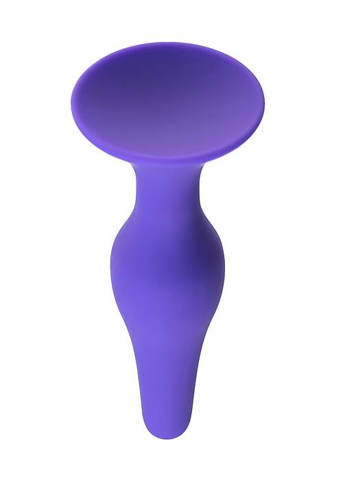 A-Toys by TOYFA  Anal Plug, silikon, mor, 12,5 cm