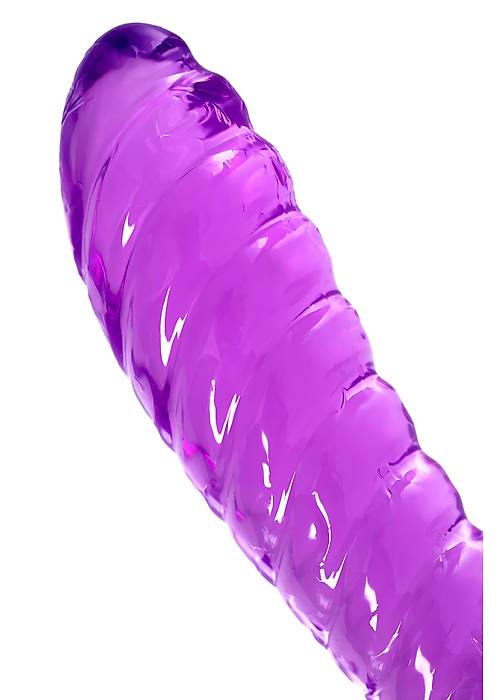 A-Toys by RED Çift Taraflı Jel Dildo Frica, TPE, mor, 23 cm