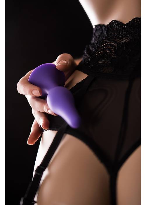 A-Toys by TOYFA  Anal Plug, silikon, mor, 12,5 cm