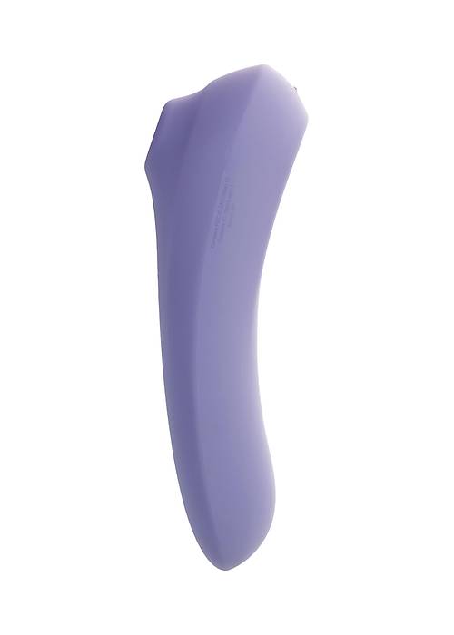 Satisfyer Dual Pleasure Vakum Dalgası Klitoral Vibratör, silikon, mor, 17.9 cm