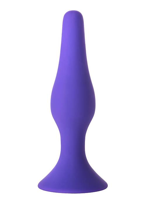 A-Toys by TOYFA  Anal Plug, silikon, mor, 12,5 cm