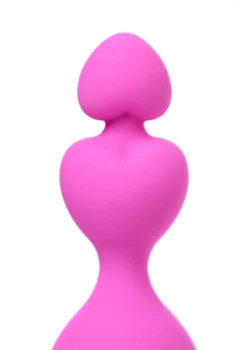 ToDo by Toyfa Sweety anal zinciri, silikon, pembe, 18,5 cm, Ø 3,1 cm