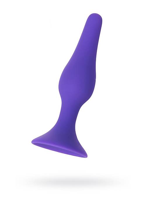 A-Toys by TOYFA  Anal Plug, silikon, mor, 12,5 cm