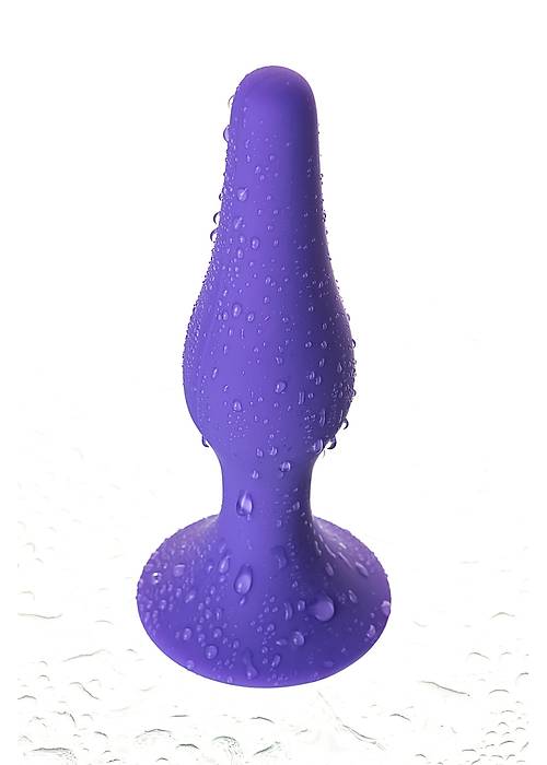 A-Toys by TOYFA  Anal Plug, silikon, mor, 12,5 cm