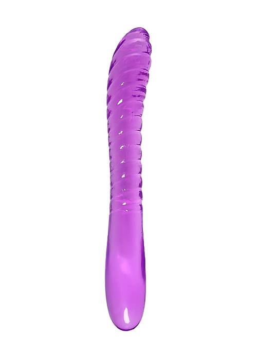 A-Toys by RED Çift Taraflı Jel Dildo Frica, TPE, mor, 23 cm