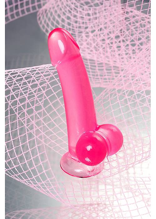 A-Toys by TOYFA Gerçekçi yapay penis Fush, TPE, pembe, 18 cm
