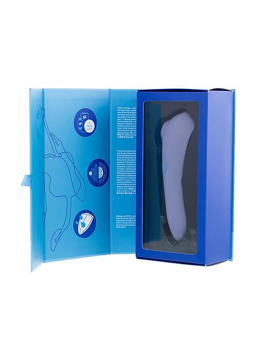 Satisfyer Dual Pleasure Vakum Dalgası Klitoral Vibratör, silikon, mor, 17.9 cm