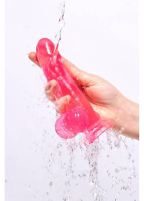 A-Toys by TOYFA Gerçekçi yapay penis Fush, TPE, pembe, 18 cm