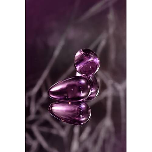 Sexus Glass Vajinal Toplar, cam, pembe,  2,7 cm