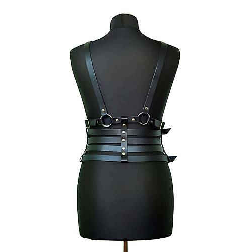 Deri Belden D�rt S�ral� G���s Harness - APFT911