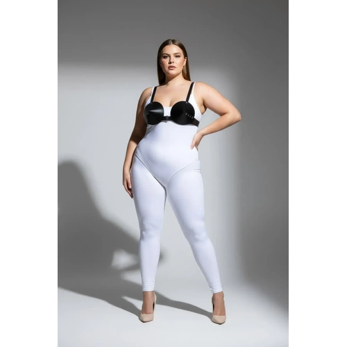 B�y�k Beden Siyah Kad�n Harness Tak�m Deri B�stiyer V�cut Aksesuar� - APFT250