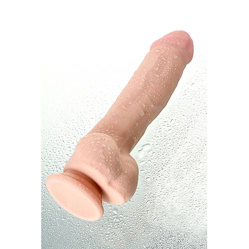 RealStick Elite Marc Vantuzlu yapay penis, TPR, plak, 24 cm