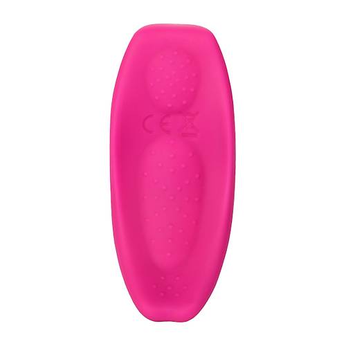 JOS FLRTY Klitoral Vibratr, silikon, pembe, 9,3 cm