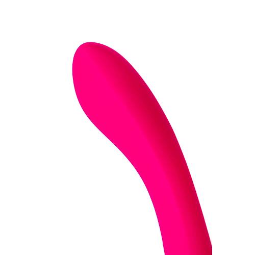 Vibrator eroTeq Mecawn, silicone, pink, 20.5 cm