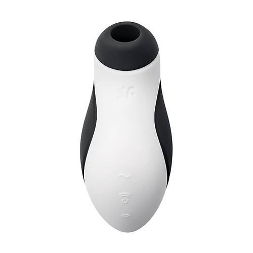 Satisfyer Orca Vakum dalgas temassz klitoral uyarc, silikon, siyah, 11,5 cm