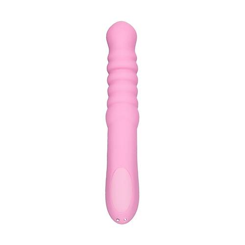 JOS Lixy Vibratr, Yukar ve Aa Fonksiyonlu, Silikon, Pembe, 23 cm