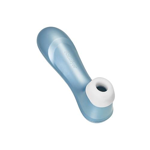 Satisfyer PRO 2 (blue) Vakum Dalgal Klitoris Uyarc Vibratr, silikon, mavi, 15 cm