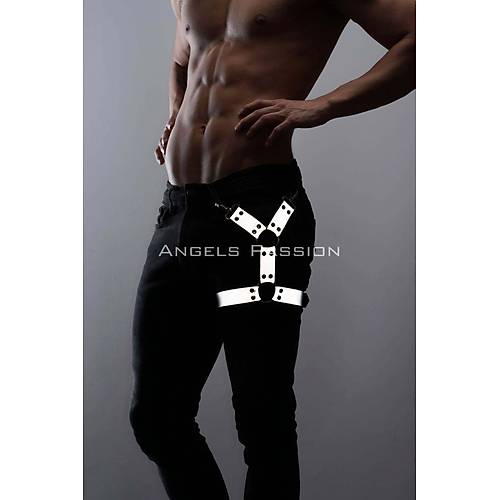 Reflektrl (Karanlkta Yansyan) Erkek Bacak Harness, k Parti Aksesuar - APFTM51