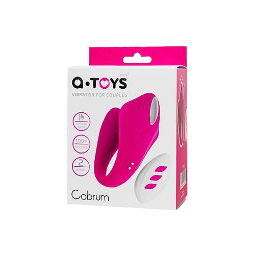 A-Toys by RED Cobrum iftler in Vibratr, Silikon, Pembe, 9,6 cm