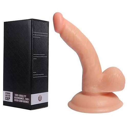 Jack&#39;s 13 CM Gl Vantuzlu Gereki Realistik Dildo Anal Penis