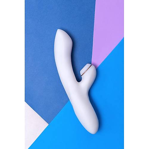 Satisfyer Pro + G-Spot Vakum Dalgal Tavan Vibratr, silikon, beyaz, 22 cm