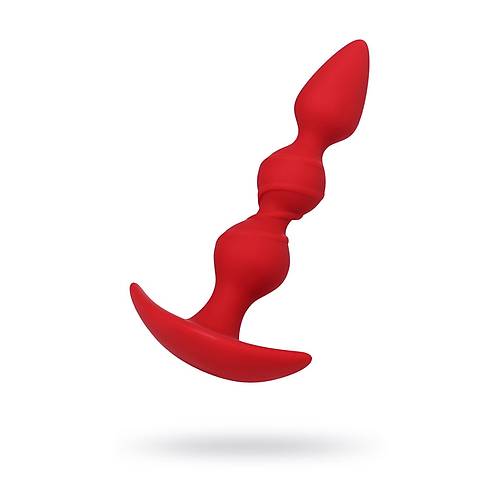 ToDo by RED Trio anal klf, silikon, krmz, 16 cm,  3,3 cm