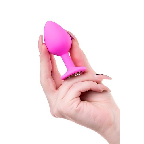 ToDo by RED Brilliant Anal Plug, silikon, pembe, 8 cm,  3 cm, 50 g