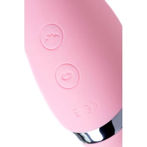 Flovetta by RED DAHLA ok Fonksiyonlu Vakum Vibratr, Silikon, Pembe, 14 cm