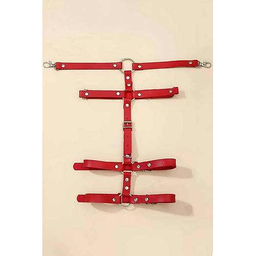 ��k Deri Tek Bacakl� Jartiyer Harness - APFT942