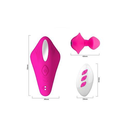 A-Toys by RED Cobrum iftler in Vibratr, Silikon, Pembe, 9,6 cm