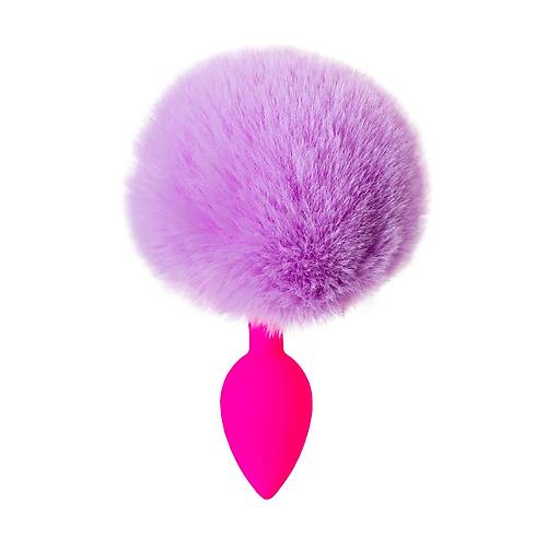 ToDo by RED Sweet bunny kuyruklu anal klf, silikon, pembe, 13 cm,  2,8 cm, 44 g