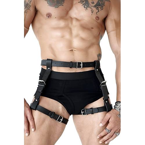 Bel Ve Bacak Ayarlanabilir Erkek Harness - APFTM81