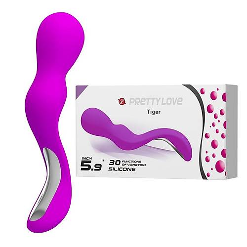 Tiger 17 CM 30 Titreimli USB arjl Teknolojik Vibratr Penis