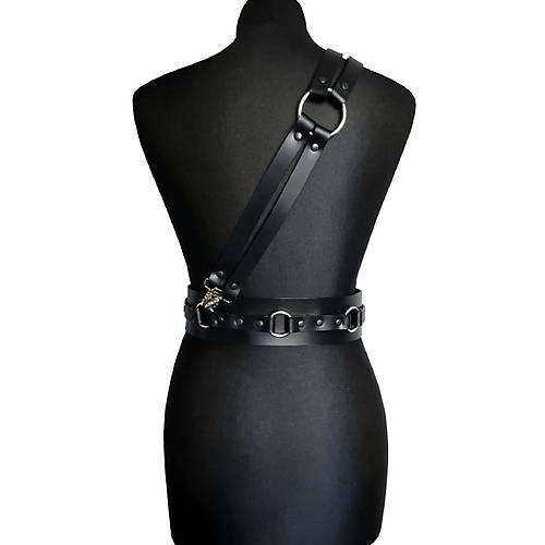 Deri Omuzdan Ba�lamal� Bel Kemer  Harness  - APFT915