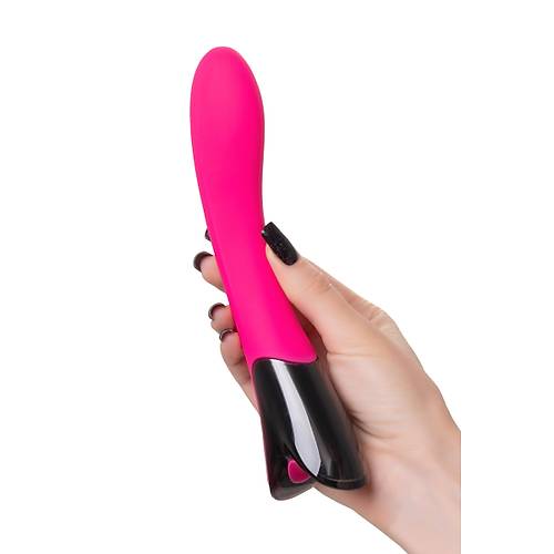 Vibrator eroTeq Mecawn, silicone, pink, 20.5 cm