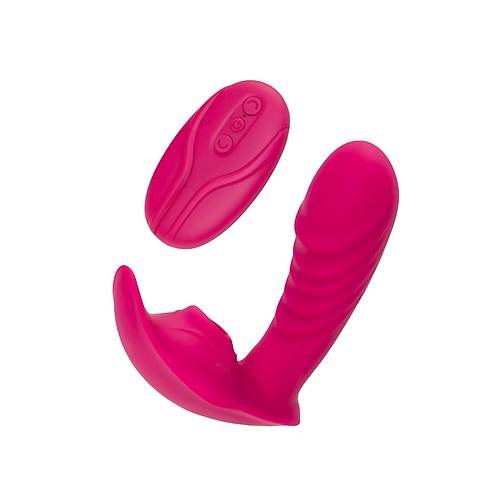 JOS Shani Vakum Dalga G Noktas Vibrator, Silikon, Pembe, 12 cm